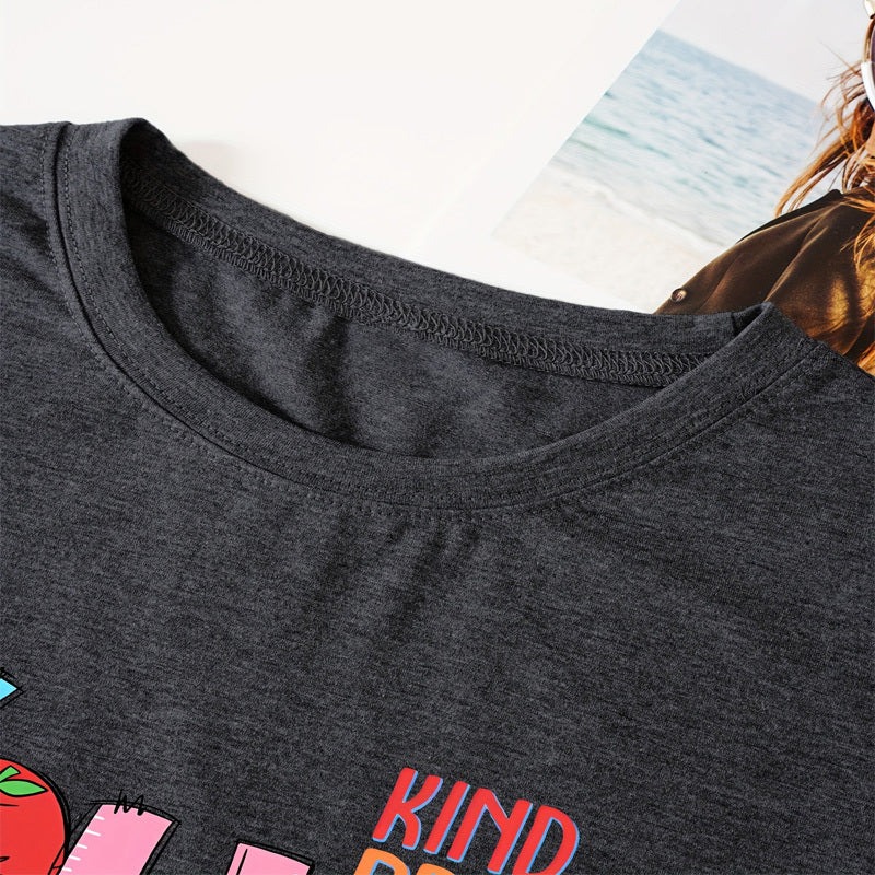 Empowering “You Are” Print Tee – Casual Short Sleeve for Women